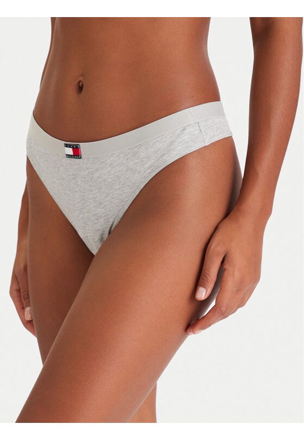 TOMMY HILFIGER - Tommy Hilfiger Komplet 3 par stringów UW0UW06139 Kolorowy. Materiał: bawełna. Wzór: kolorowy