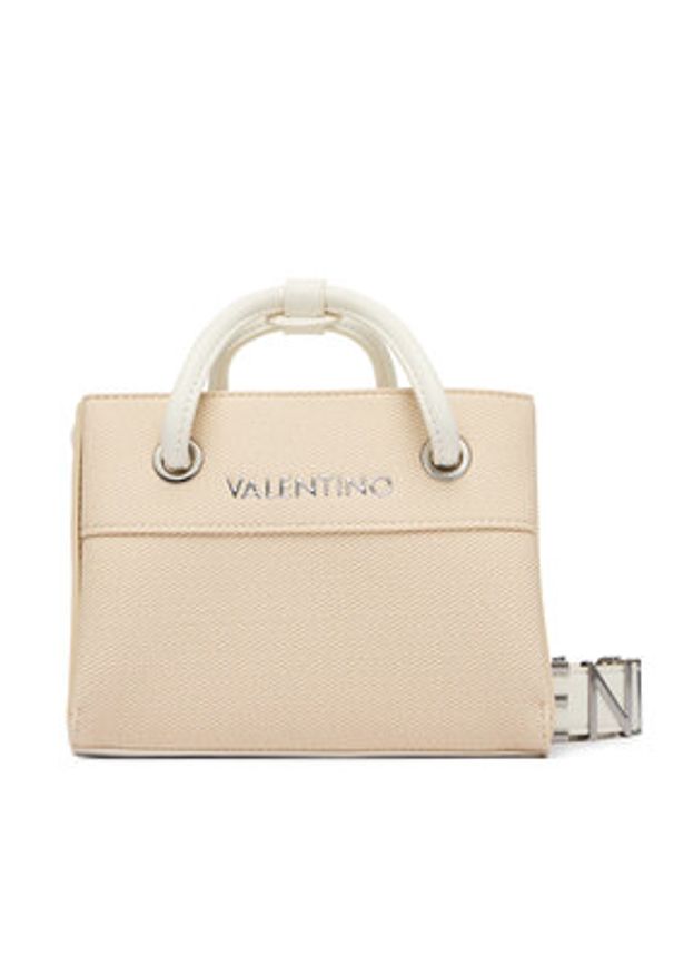 VALENTINO - Valentino Torebka Alexia Summer VBSA0D05 Beżowy. Kolor: beżowy. Materiał: skórzane