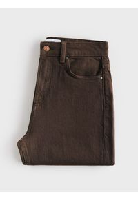 Reserved - Jeansy mom fit z krótszą nogawką - dark grey jeans. Długość: krótkie #1