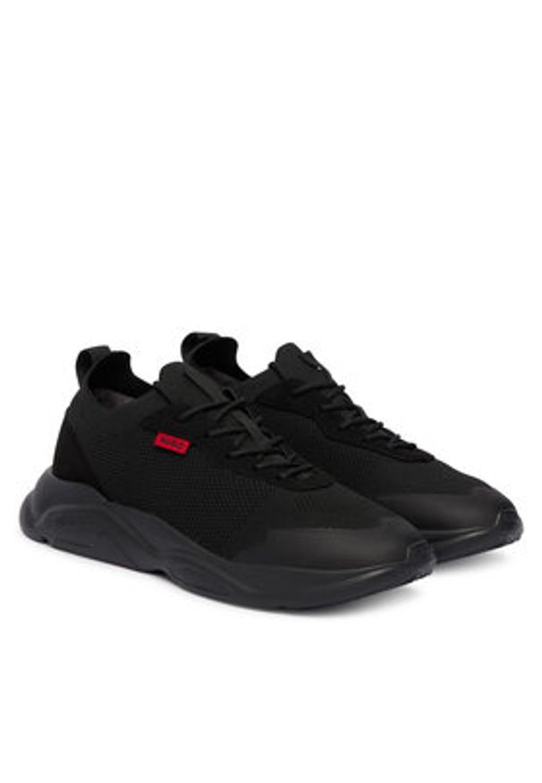 Hugo - HUGO Sneakersy Leon 50557868 Czarny. Kolor: czarny. Materiał: materiał