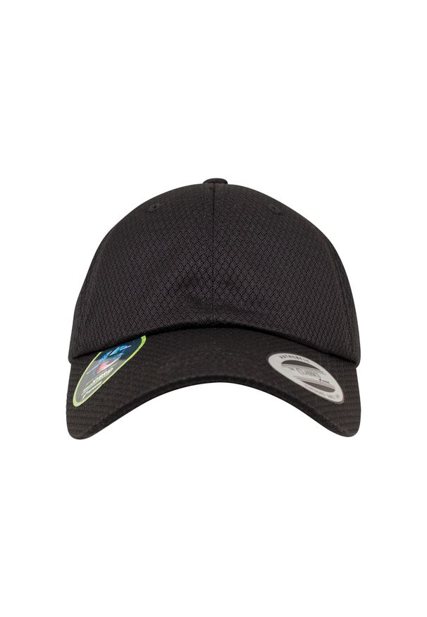 FLEXFIT - Czapka Flexfit honeycomb dad. Kolor: czarny. Styl: casual