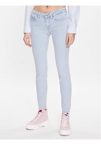 Tommy Jeans Jeansy Sophie DW0DW15500 Niebieski Skinny Fit. Kolor: niebieski #1