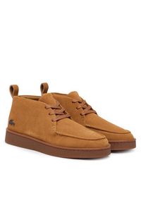 Lacoste Sneakersy Chukka Suede 7-50SMA0028 Brązowy. Kolor: brązowy. Materiał: zamsz, skóra #4