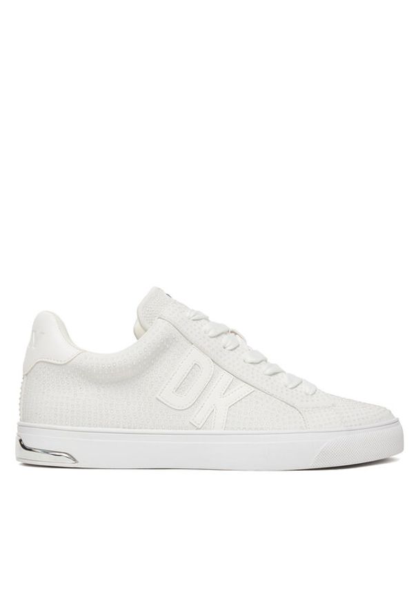 DKNY Sneakersy Abeni K3511364 Biały. Kolor: biały. Materiał: skóra