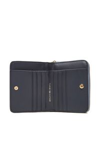 TOMMY HILFIGER - Tommy Hilfiger Mały Portfel Damski Th Distinct Med Za AW0AW17473 Błękitny. Kolor: niebieski. Materiał: skóra #3