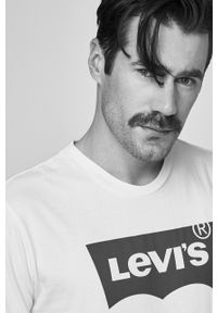 Levi's® - Levi's - T-shirt Graphic 17783.0140-C18978H215. Okazja: na spotkanie biznesowe. Kolor: biały. Wzór: nadruk. Styl: biznesowy #2