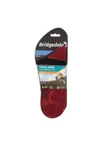 BRIDGEDALE - Skarpety biegowe Bridgedale Ultra Lt T2 Merino Sport 3/4 Crew. Kolor: czerwony