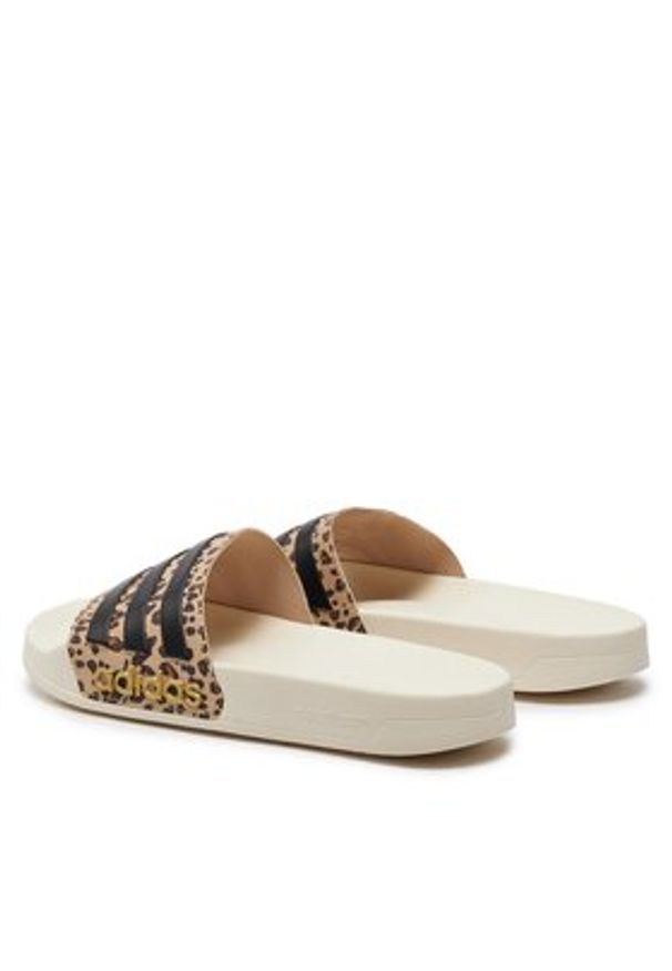 Adidas - adidas Klapki adilette Shower Slides IG3682 Brązowy. Kolor: brązowy. Materiał: syntetyk