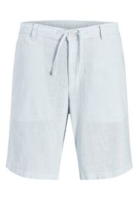 Jack & Jones - Jack&Jones Szorty materiałowe Tace Mykonos 12269376 Błękitny Slim Fit. Kolor: niebieski. Materiał: wiskoza #4