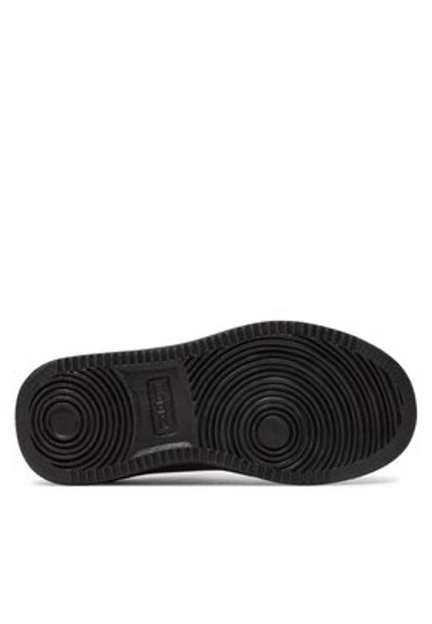 Kappa Sneakersy Logo Malone Ev Kid 36185LW Czarny. Kolor: czarny. Materiał: skóra