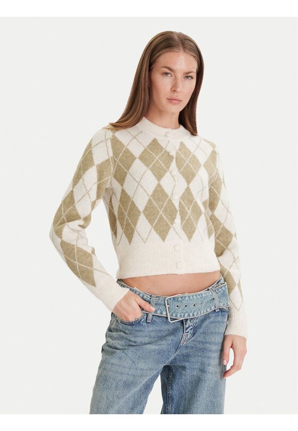 Vero Moda Kardigan Halo 10342792 Zielony Regular Fit. Kolor: zielony. Materiał: syntetyk