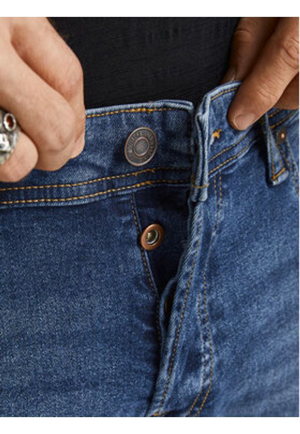 Jack & Jones Jeansy Glenn 12184473 Niebieski Slim Fit. Kolor: niebieski