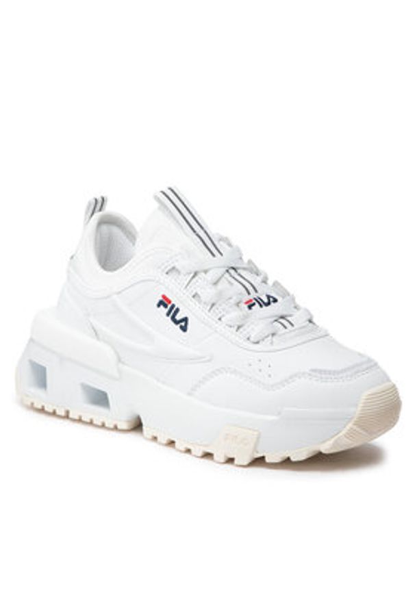 Fila Sneakersy Upgr8 Wmn FFW0125.10004 Biały. Kolor: biały. Materiał: skóra