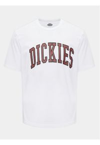 Dickies T-Shirt Aitkin DK0A4X9F Biały Regular Fit. Kolor: biały. Materiał: bawełna