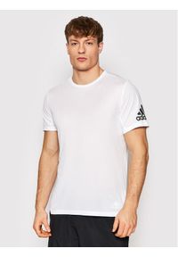 Adidas - adidas Koszulka techniczna Run It HB7471 Biały Regular Fit. Kolor: biały. Materiał: syntetyk. Sport: bieganie