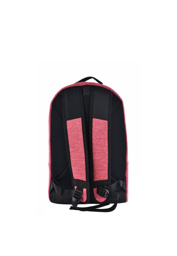 Big Star Accessories - Plecak damski Big Star, materiał tekstylny z pojemną komorą główną kieszenią zapinaną na zamek oraz wzmocnionymi uchwytami paskiem do przenoszenia i. Kolor: czerwony. Materiał: materiał. Wzór: melanż. Styl: casual, sportowy