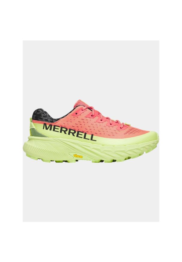 Damskie buty do biegania w terenie Merrell Agility Peak 5. Kolor: różowy
