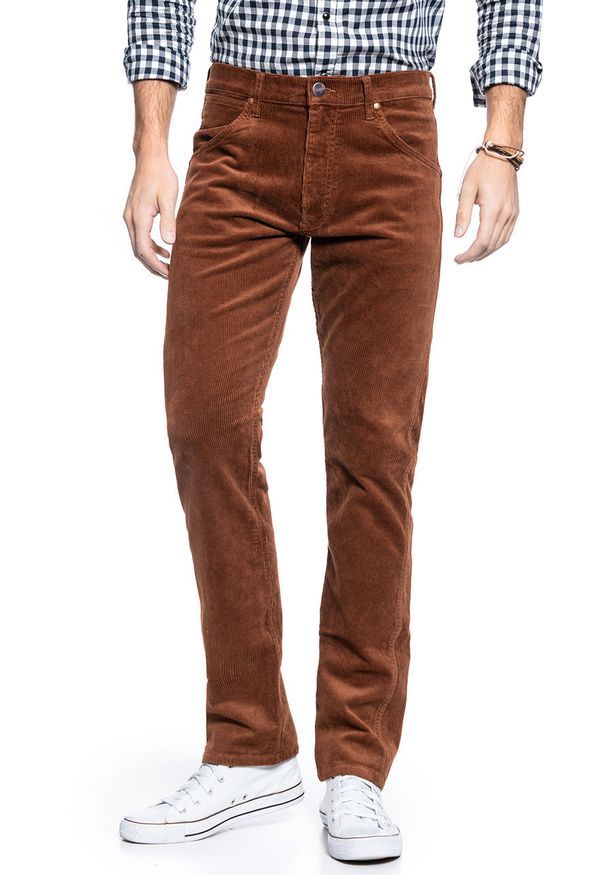 Wrangler - SPODNIE MĘSKIE WRANGLER 11MWZ TORTOISE SHELL W1MZA2H08 112127699