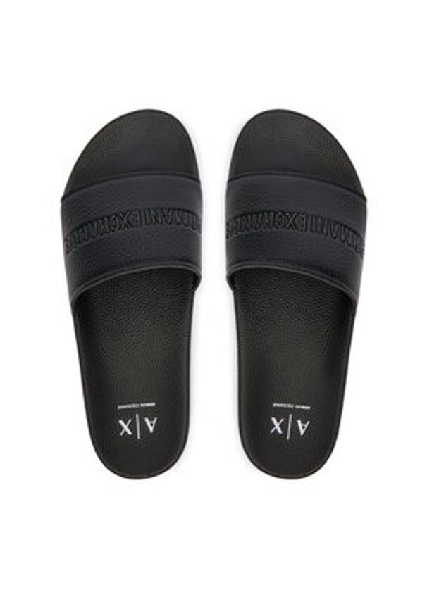 Armani Exchange Klapki XM002887 AF22832 UC001 Czarny. Kolor: czarny. Materiał: syntetyk