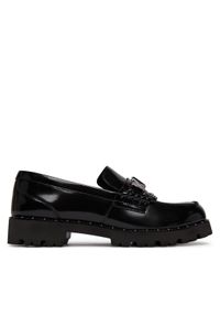 Karl Lagerfeld - KARL LAGERFELD Loafersy Lowell KL42226 Czarny. Kolor: czarny. Materiał: lakier, skóra #1
