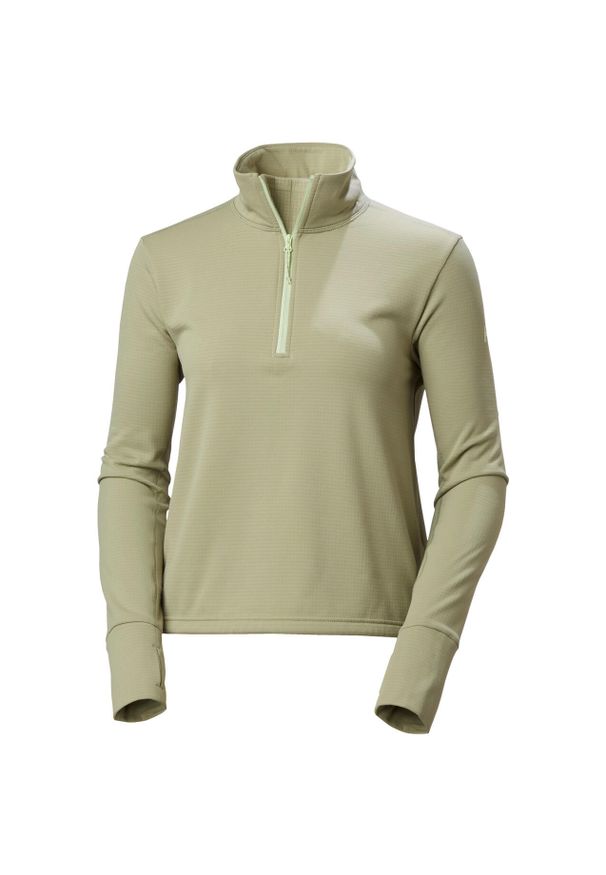 Bluza damska Helly Hansen Versalite Cinched Fleece. Kolor: zielony. Sport: turystyka piesza