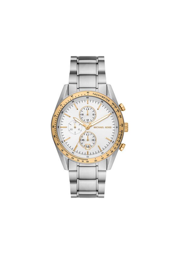 Michael Kors Zegarek Accelerator MK9112 Srebrny. Kolor: srebrny