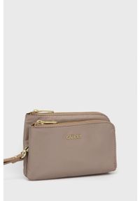 Guess kosmetyczka kolor beżowy. Kolor: beżowy #3