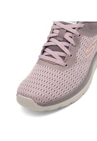 skechers - Skechers Sneakersy BOUNTIFUL 12607 LAV Fioletowy. Kolor: fioletowy. Materiał: materiał