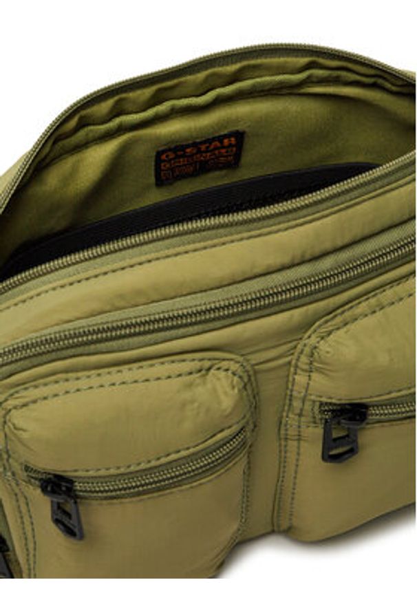 G-Star RAW - G-Star Raw Saszetka nerka GSR-B-014-07 Zielony. Kolor: zielony. Materiał: materiał