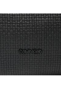 Calvin Klein Torebka K60K612334 Czarny. Kolor: czarny. Materiał: skórzane