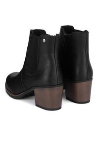 Clara Barson Botki CEO-WS15221-02 Czarny. Kolor: czarny. Materiał: materiał #4
