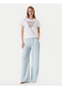 Guess T-Shirt W5YI38 I3Z14 Biały Regular Fit. Kolor: biały. Materiał: bawełna #4