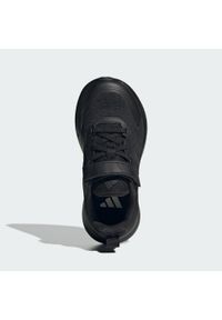 Adidas - Buty dla dzieci Fortarun 4.0. Zapięcie: pasek. Kolor: czarny