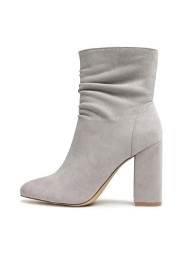 DeeZee Botki WYL3236-1 Szary. Kolor: szary. Materiał: materiał