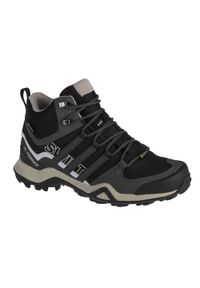 Adidas - Buty trekkingowe damskie, adidas Terrex Swift R2 Mid GTX. Kolor: wielokolorowy, szary, czarny