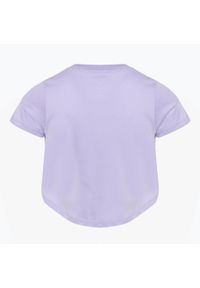 Koszulka dziecięca Nike Pro Dri-Fit Cropped. Kolor: fioletowy. Technologia: Dri-Fit (Nike)