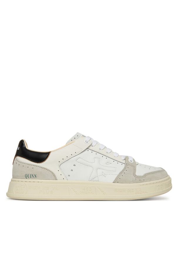Premiata Sneakersy QUINN VAR 6003 Biały. Kolor: biały. Materiał: skóra