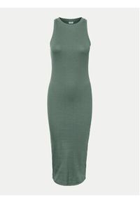 Vero Moda Sukienka letnia Lavender 10230437 Zielony Slim Fit. Kolor: zielony. Materiał: bawełna. Sezon: lato