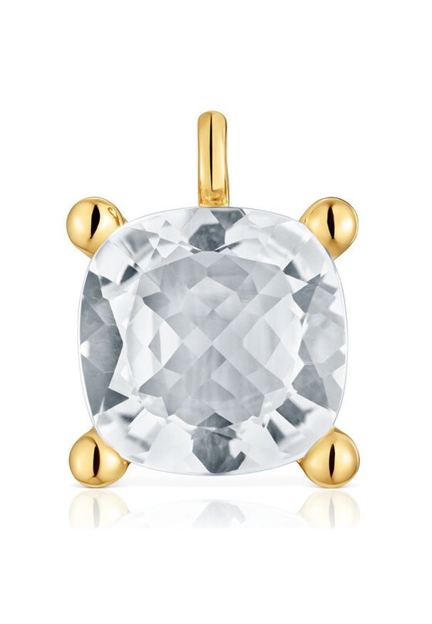 Tous - TOUS Wisiorek Color 1004221800 Złoty. Materiał: metalowe. Kolor: złoty