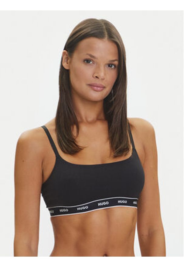 Hugo - HUGO Komplet biustonoszy topów Twin 50545691 Kolorowy. Materiał: bawełna. Wzór: kolorowy