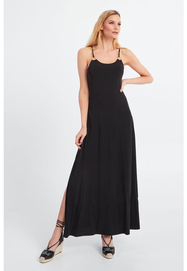 Sukienka Max Mara Beachwear maxi, elegancka, trapezowa