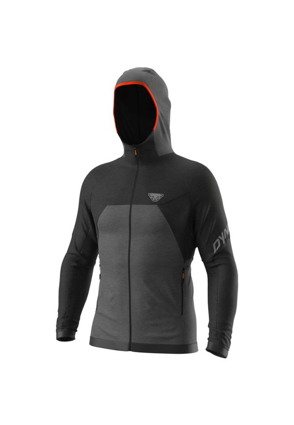 Bluza trekkingowa męska Dynafit Tour Wool Thermal merino. Kolor: szary. Materiał: poliester, wełna, elastan