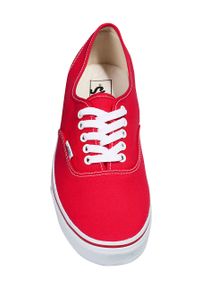 Vans tenisówki Authentic męskie kolor czerwony VN000EE3BLK1.Vans. Nosek buta: okrągły. Zapięcie: sznurówki. Kolor: czerwony. Materiał: guma #4