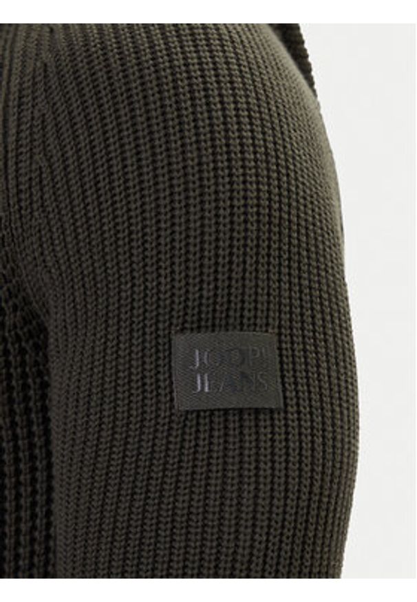JOOP! Jeans Sweter 15 JJK-18Harrio 30049660 Zielony Modern Fit. Kolor: zielony. Materiał: bawełna