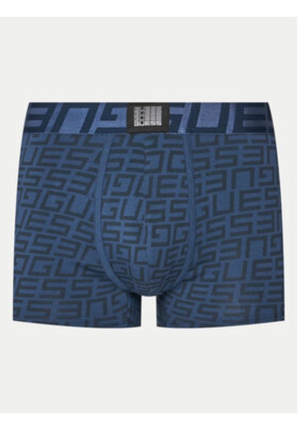 Guess Komplet 3 par bokserek U4RG01 K6YW0 Granatowy. Kolor: niebieski. Materiał: bawełna