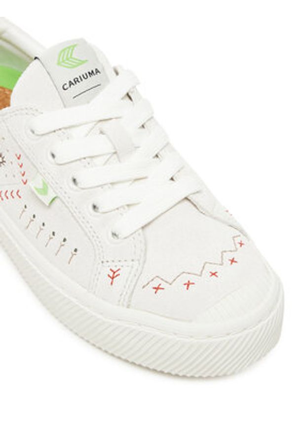 CARIUMA - Cariuma Trampki Oca 100102W2LW080 Biały. Kolor: biały. Materiał: zamsz, skóra