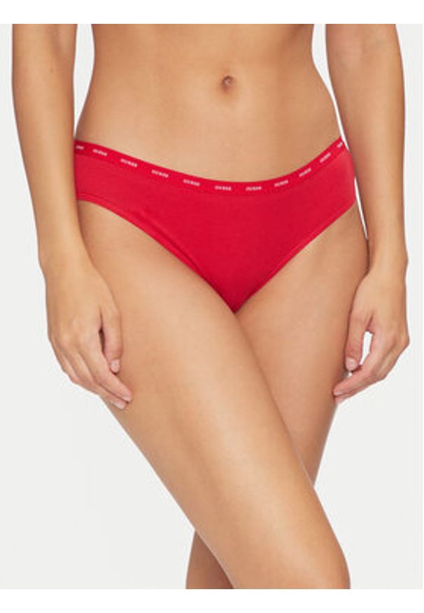 Guess Komplet 3 par fig klasycznych O4GG15 K6YW1 Kolorowy. Materiał: bawełna. Wzór: kolorowy
