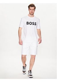BOSS - Boss Szorty sportowe Headlo 1 50482912 Biały Regular Fit. Kolor: biały. Materiał: bawełna. Styl: sportowy #3