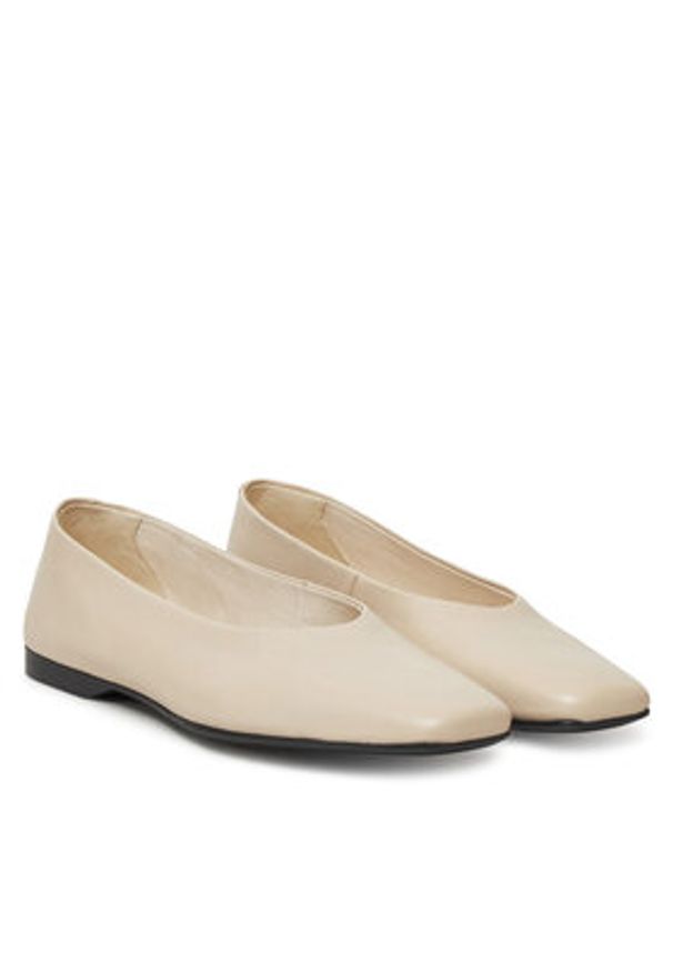 Vagabond Shoemakers Baleriny Delia 5907-101-02 Beżowy. Kolor: beżowy. Materiał: skóra