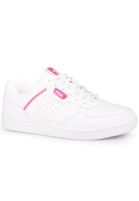 Buty damskie sportowe Fila C. COURT TEENS. Kolor: różowy, biały, wielokolorowy. Sport: turystyka piesza